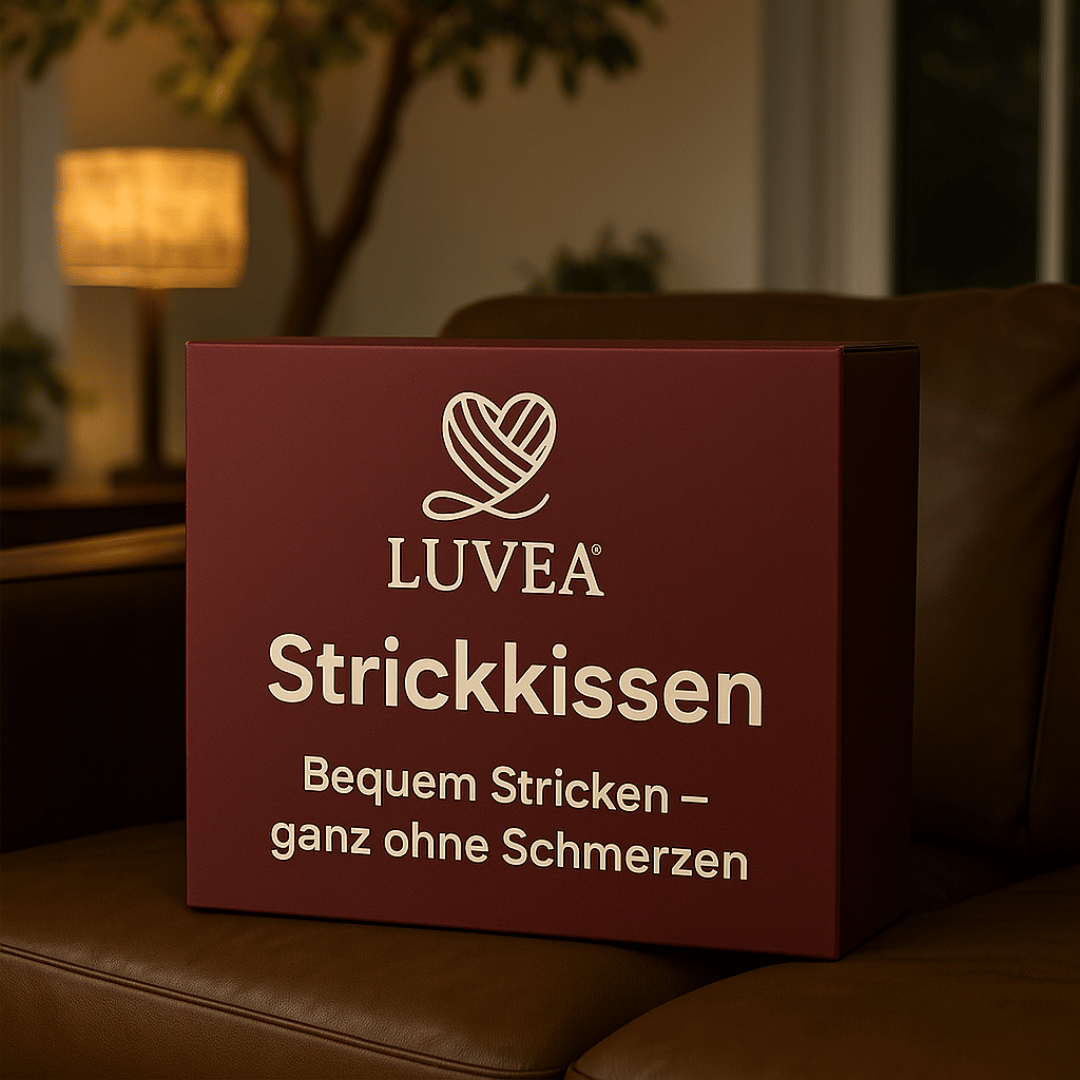 LUVEA® Strickkissen – das Original