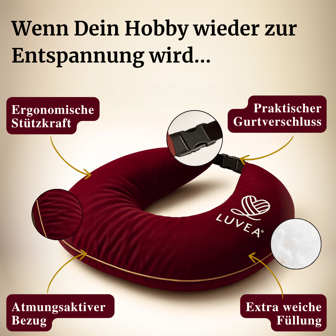 LUVEA® Strickkissen – das Original